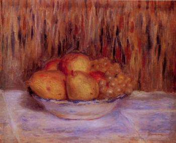 皮埃爾 奧古斯特 雷諾阿 Still Life with Pears and Grapes 皮埃爾 奧古斯特 雷諾阿 Still Life with Pears and Grapes